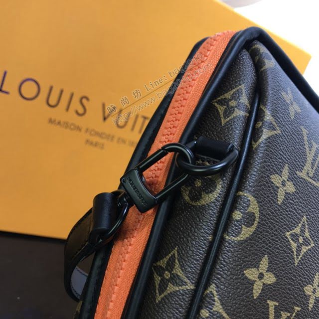 lv新款包包 路易威登Keepall 手袋 Monogram 帆布 lv老花手提包  ydh3949